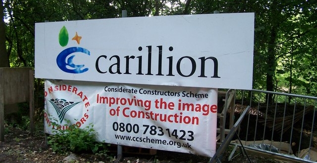 carillion logo on banner