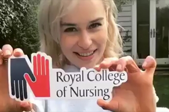 Emilia Clarke Royal College of Nursing