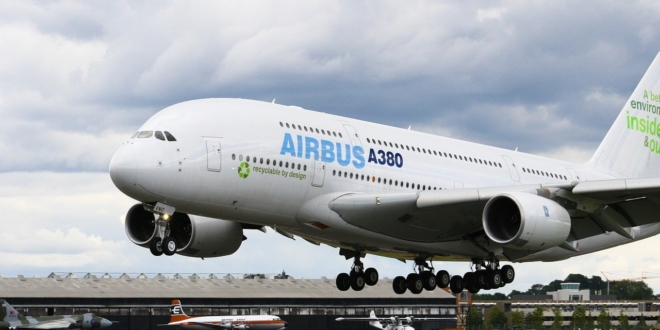 Airbus A380 plane
